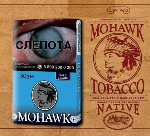 Табак для самокруток MOHAWK Halfzware 30 гр
