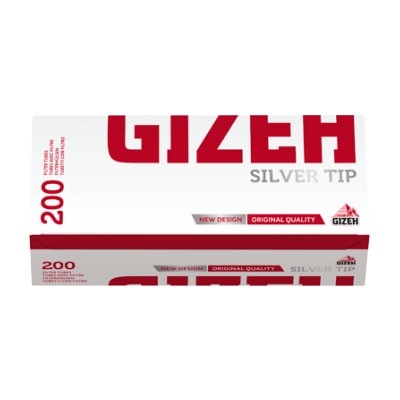 Гильзы сигаретные GIZEH Silver Tip 200