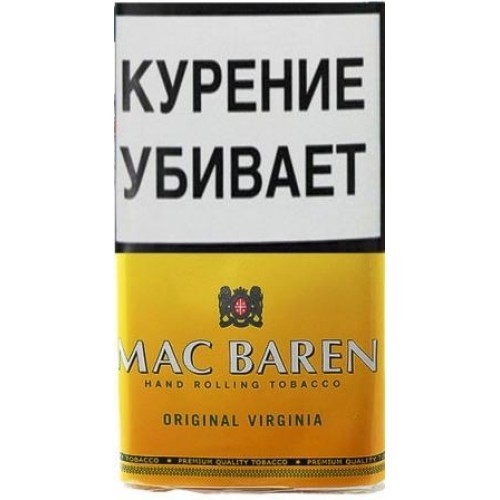 Табак для самокруток MAC BAREN Original Virginia 40 гр