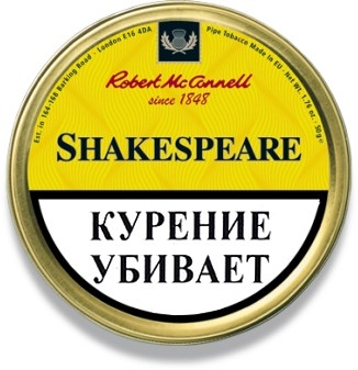 Табак трубочный Robert McConnell Heritage Shakespeare 50 гр