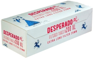 Гильзы сигаретные DESPERADO Extra Long 200