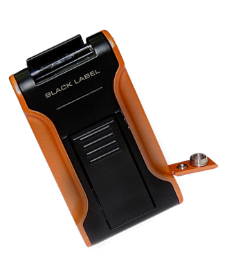 Зажигалка BLACK LABEL Dictator Black Matte&Orange LBL80070