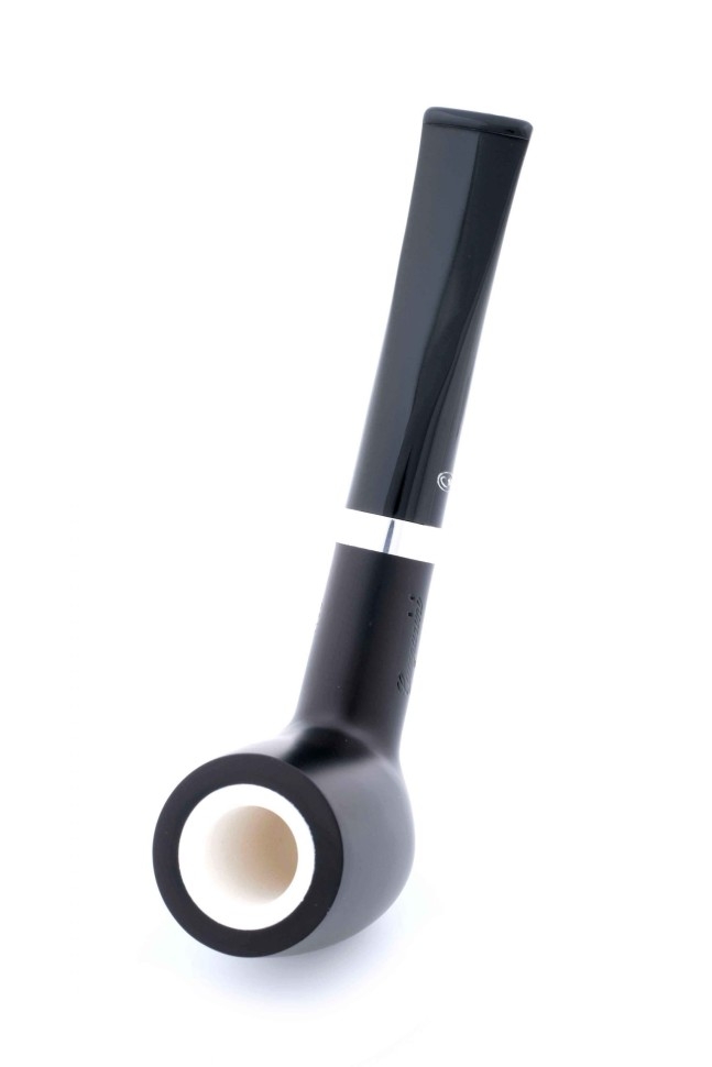 Трубка Gasparini черная с пенкой, форма 31