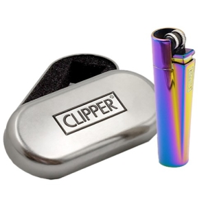 Зажигалка CLIPPER Кремниевая Металлическая SPECTRUM СМ019RU