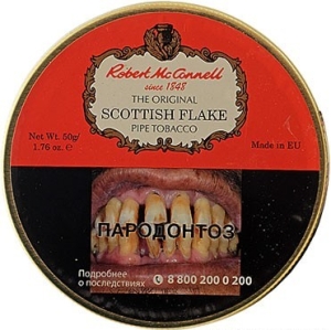 Трубочный табак Robert McConnell Scottish Flake 50 гр