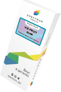 Табак для кальяна Spectrum Classic Ice Fruit Gum 100 гр