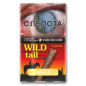 Сигариллы Wild tail Vanilla c ароматом ванили 5 шт