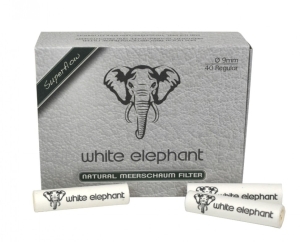 Фильтры для трубок WHITE ELEPHANT 40, 9 мм, meerschaum