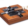 Пепельница Howard Miller на 4 сигары, Розовое дерево