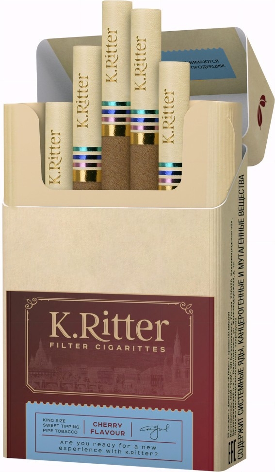 Сигариты K.RITTER KING SIZE CHERRY