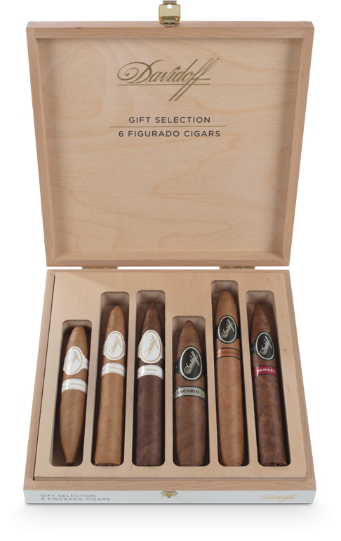 Подарочный набор сигар DAVIDOFF Figurado Selection 6