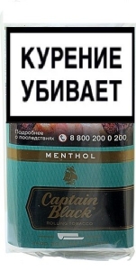 Табак для сигарет CAPTAIN BLACK Menthol 30 гр