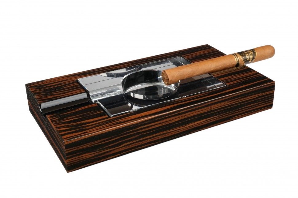 Пепельница Howard Miller на 2 сигары, Эбеновое дерево