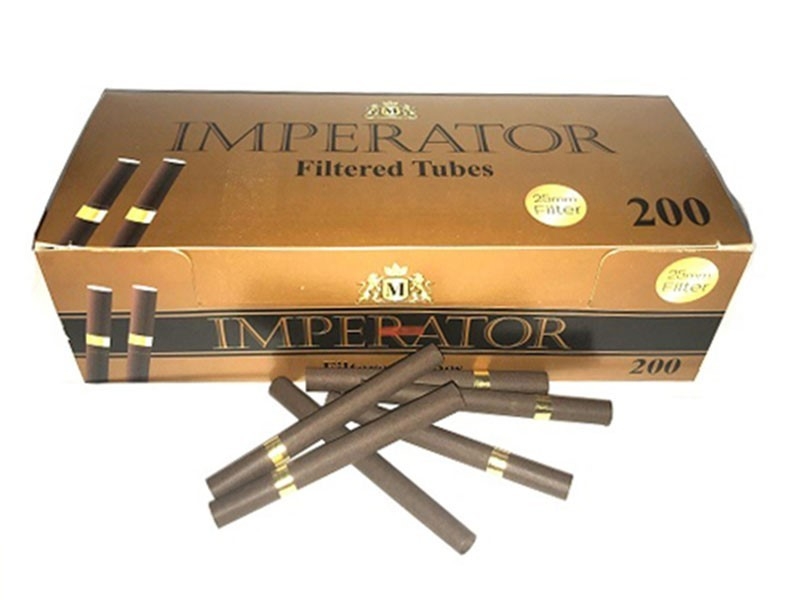 Гильзы сигаретные IMPERATOR Brown Super Long Gold 200