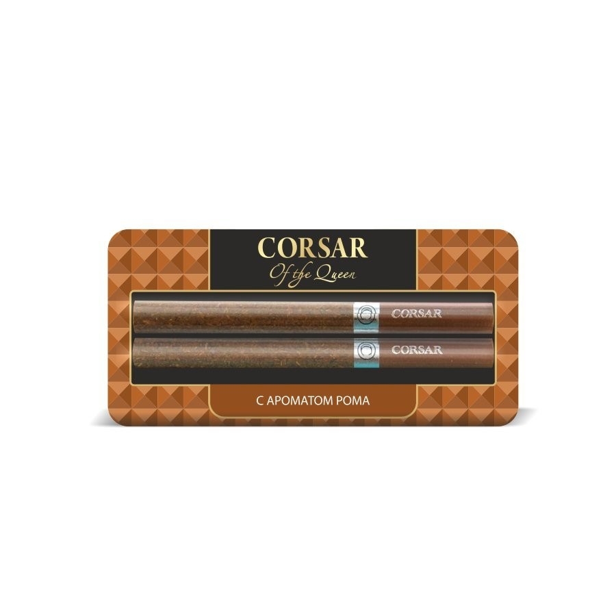 Сигариллы CORSAR Caribean Rum - блистер 2 шт
