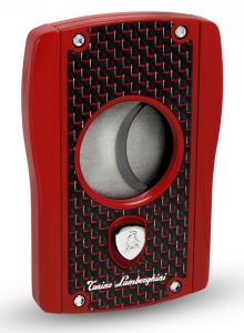 Гильотина для сигар Tonino Lamborghini Aldebaran Red with Black & Red Carbon Fiber
