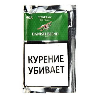 ТАБАК ТРУБОЧНЫЙ STANISLAW DANISH BLEND 40 гр