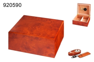 Хьюмидор ANGELO подарочный набор пепельница для сигар, гильотина, футляр