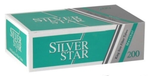 Гильзы сигаретные SILVER STAR menthol 200