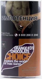 Табак для самокруток МАС BAREN Orange Chocolate Choice 40 гр
