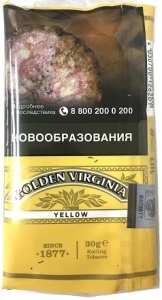 Табак для самокруток GOLDEN VIRGINIA Yellow 30 гр