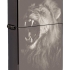Зажигалка ZIPPO Lion Design с покрытием Black Ice®
