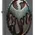 Зажигалка ZIPPO Metal Dragon Shield Design с покрытием Iron Stone™