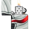 Зажигалка Zippo Flame Design с покрытием White Matte