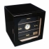 Хьюмидор-шкаф Lubinski на 100 сигар, Черный глянцевый лак