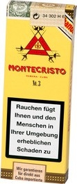 Сигара MONTECRISTO №3