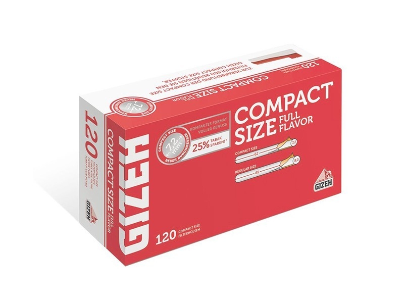 Гильзы сигаретные GIZEH Compact Size 120